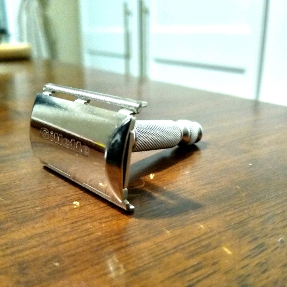 📦vintage box:1950's VINTAGE mini travel GILLETTE - Picture 3 of 16